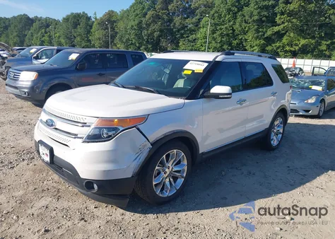 2011 Ford Explorer Limited из США, поврежденный, VIN 1FMHK7F84BGA13861